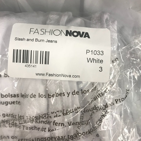 Slash & burn brand new jeans!! NWT size 3 - Picture 6 of 6